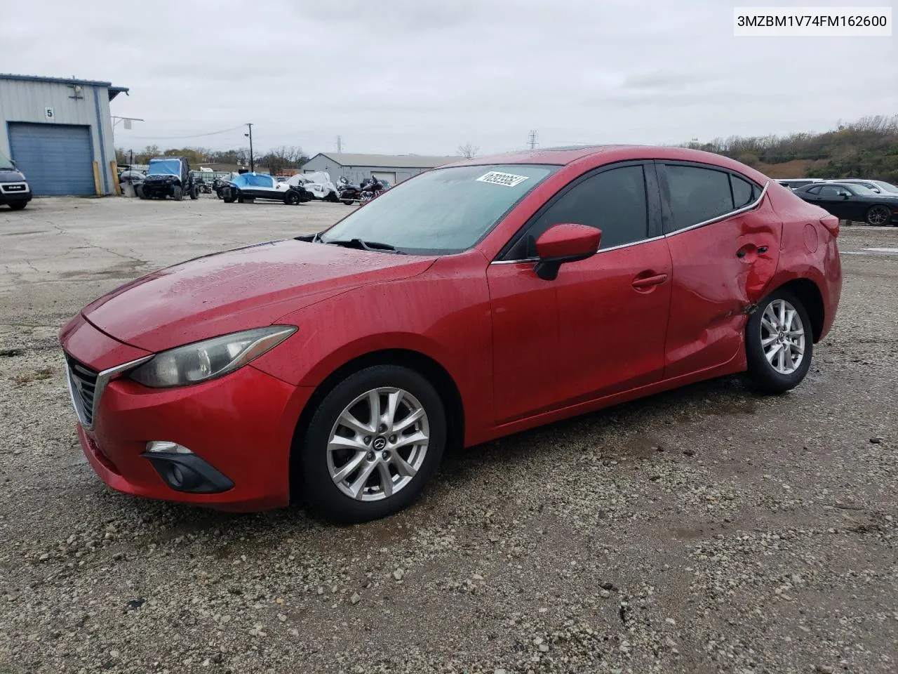 2015 Mazda 3 Touring VIN: 3MZBM1V74FM162600 Lot: 79553524