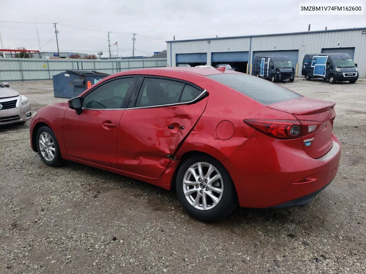 2015 Mazda 3 Touring VIN: 3MZBM1V74FM162600 Lot: 79553524