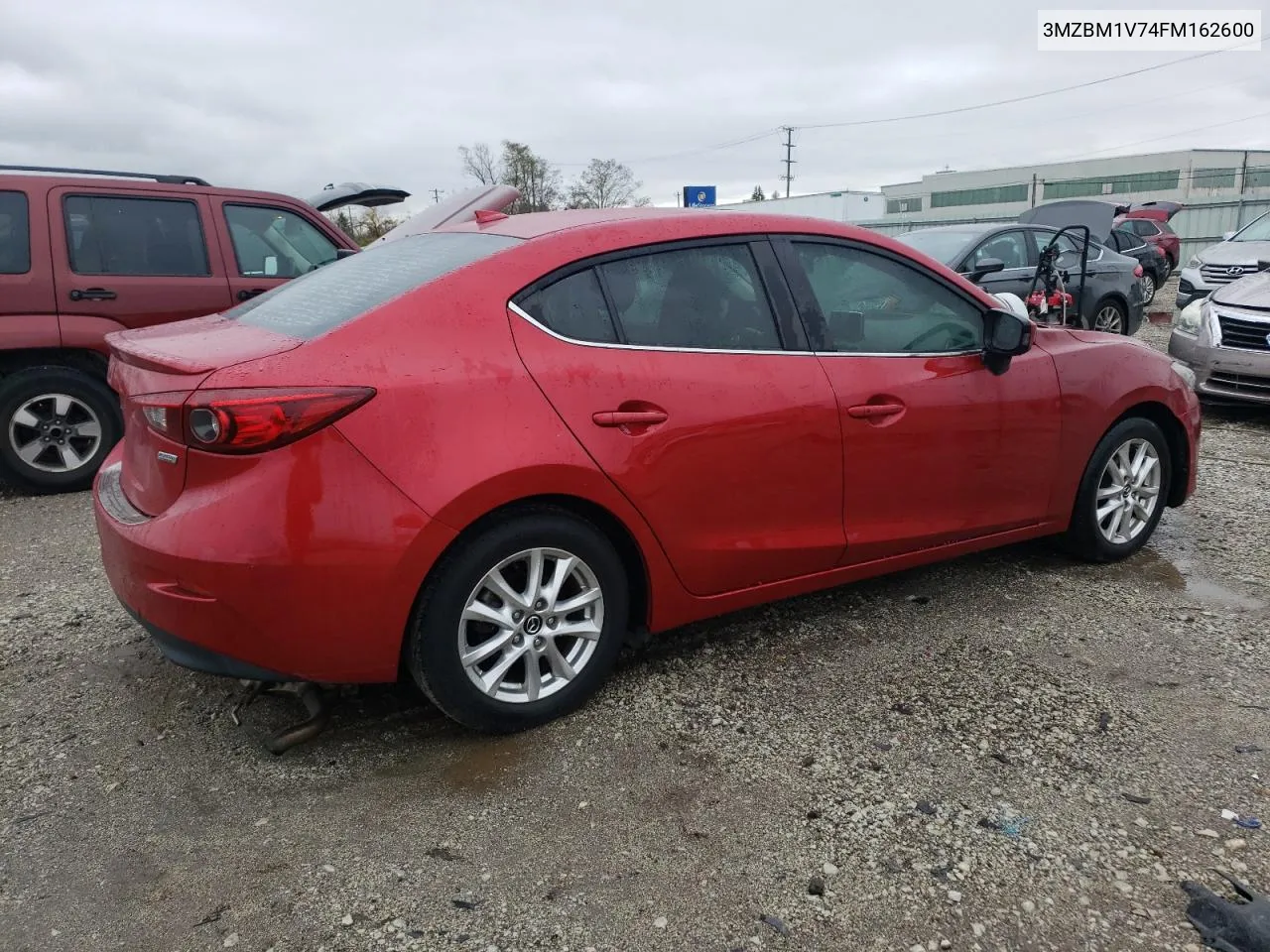 2015 Mazda 3 Touring VIN: 3MZBM1V74FM162600 Lot: 79553524