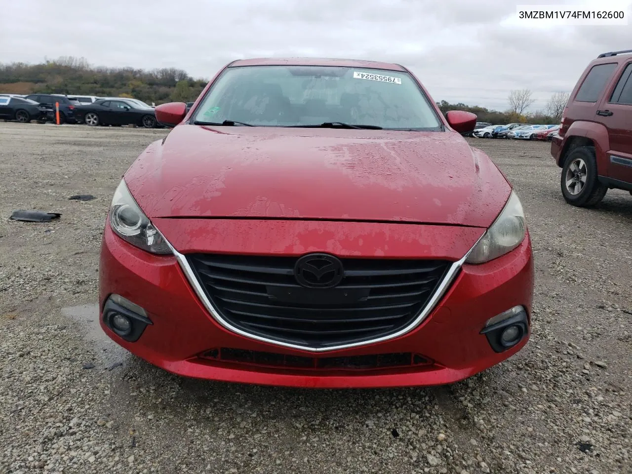 2015 Mazda 3 Touring VIN: 3MZBM1V74FM162600 Lot: 79553524