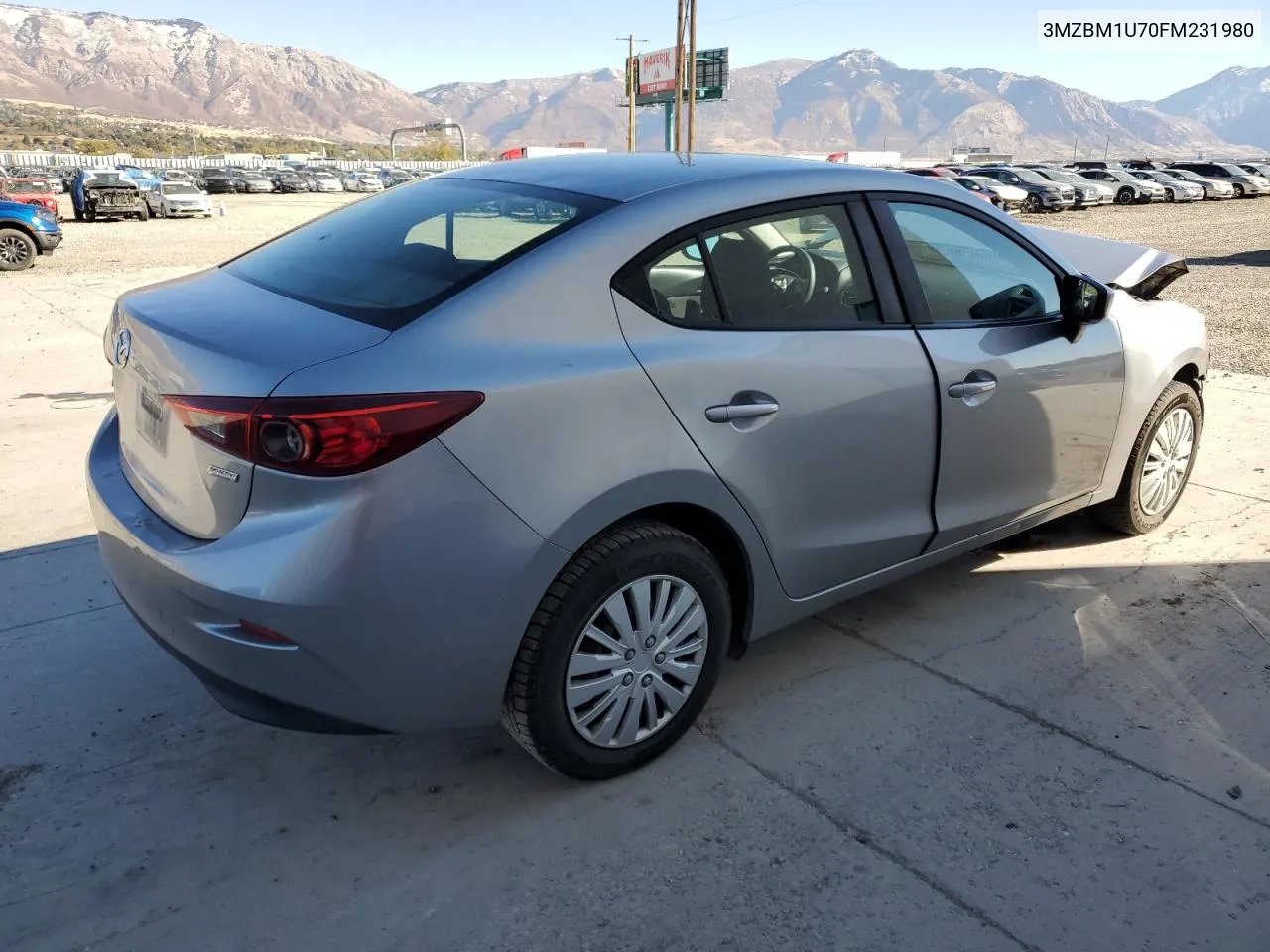 2015 Mazda 3 Sport VIN: 3MZBM1U70FM231980 Lot: 79908474