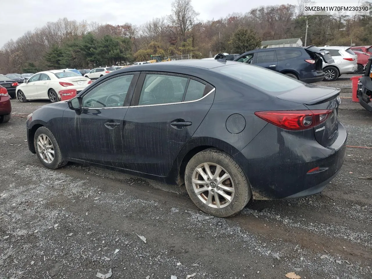 2015 Mazda 3 Grand Touring VIN: 3MZBM1W70FM230390 Lot: 79922094