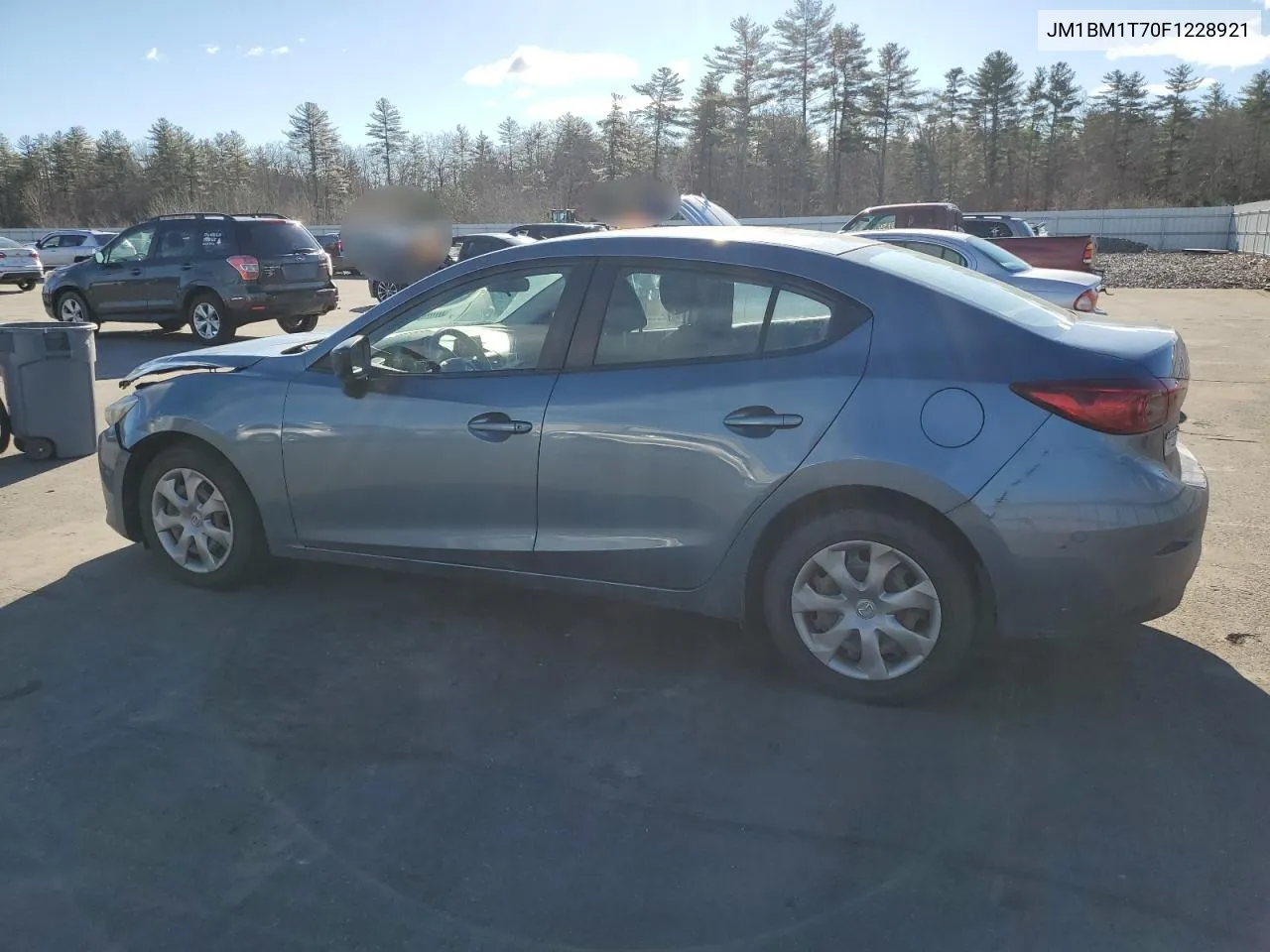 2015 Mazda 3 Sv VIN: JM1BM1T70F1228921 Lot: 80204274