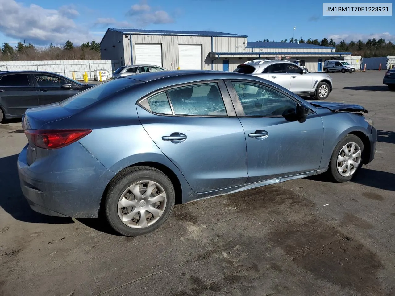 2015 Mazda 3 Sv VIN: JM1BM1T70F1228921 Lot: 80204274