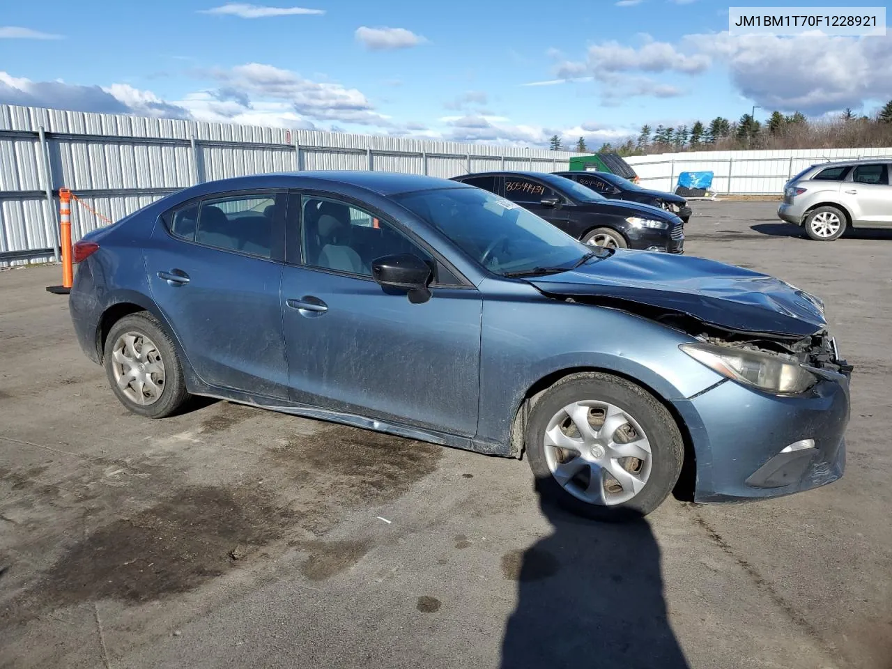 2015 Mazda 3 Sv VIN: JM1BM1T70F1228921 Lot: 80204274