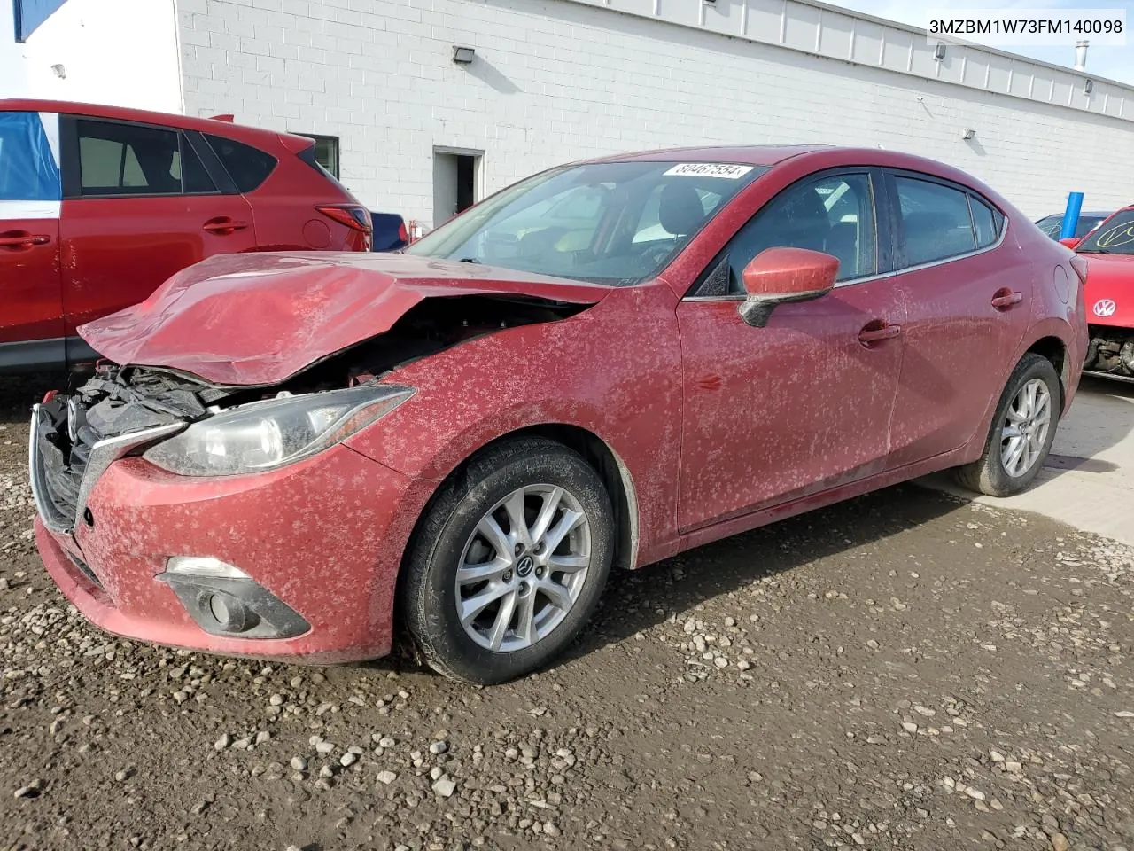 2015 Mazda 3 Grand Touring VIN: 3MZBM1W73FM140098 Lot: 80467554