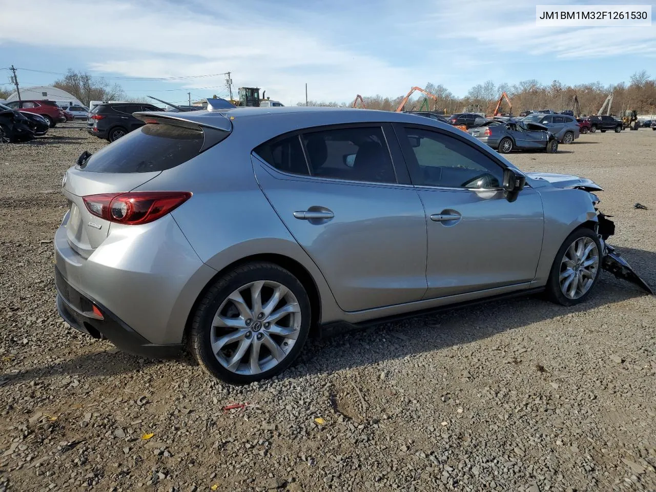 2015 Mazda 3 Grand Touring VIN: JM1BM1M32F1261530 Lot: 81039024