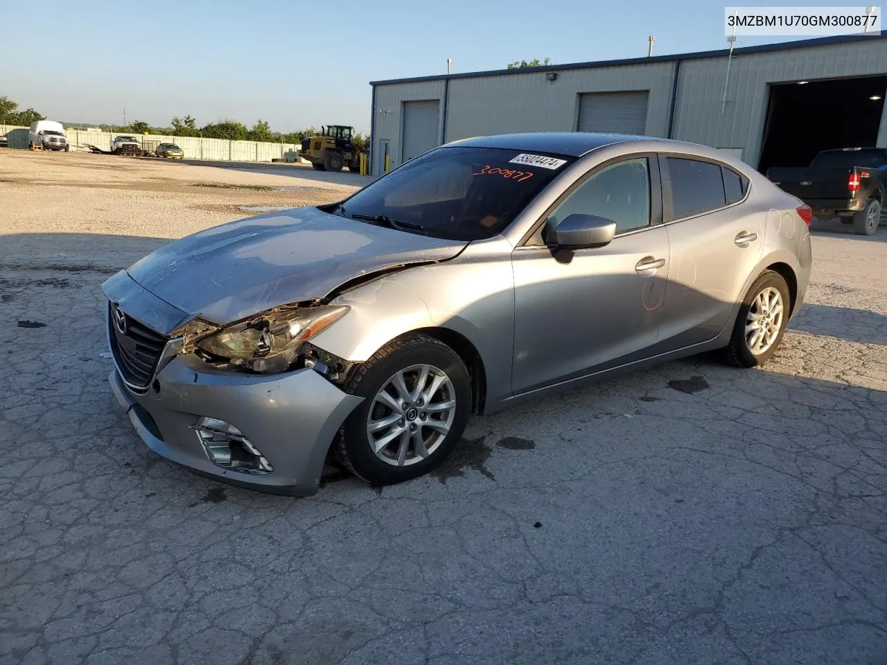 2016 Mazda 3 Sport VIN: 3MZBM1U70GM300877 Lot: 55024474