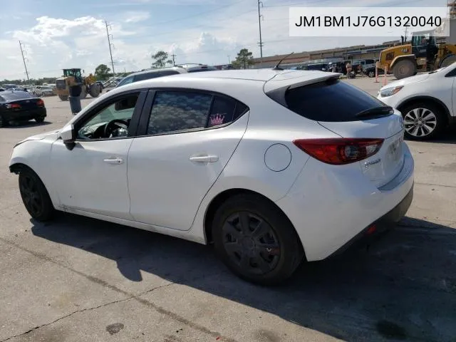 2016 Mazda 3 Sport VIN: JM1BM1J76G1320040 Lot: 63193754