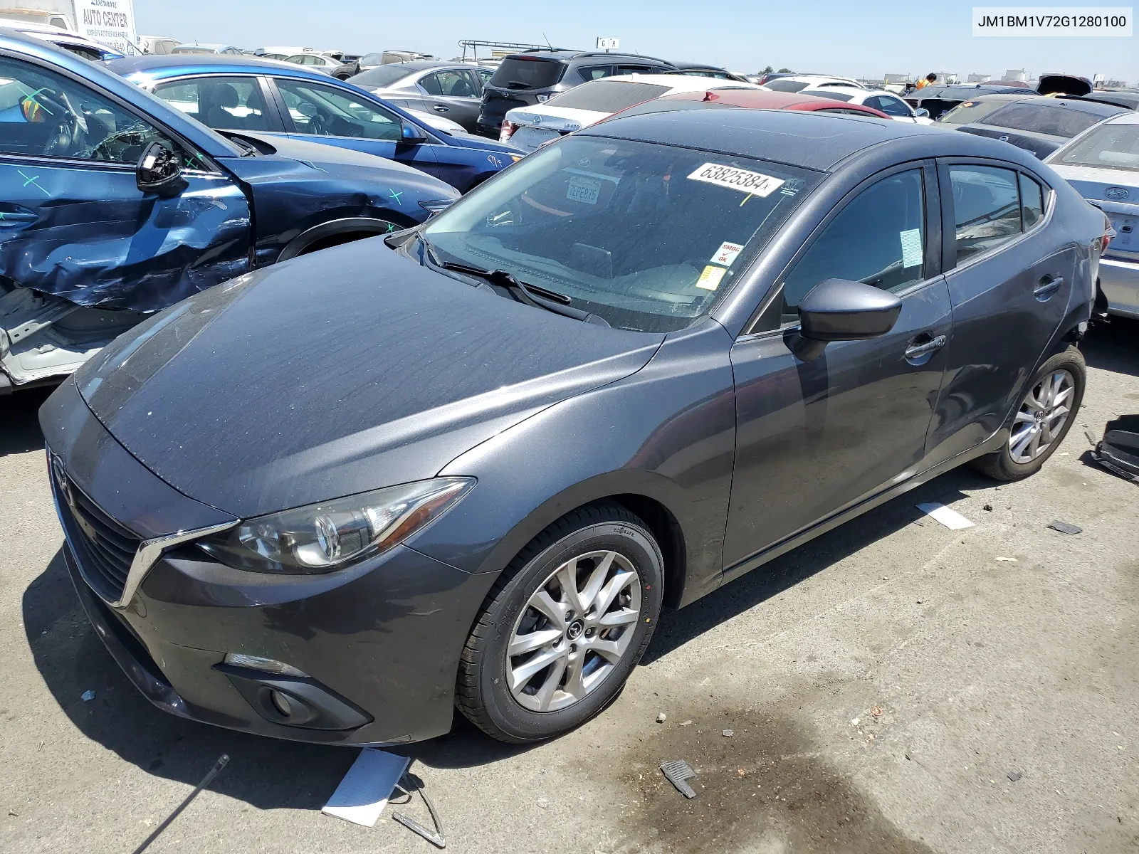 JM1BM1V72G1280100 2016 Mazda 3 Touring