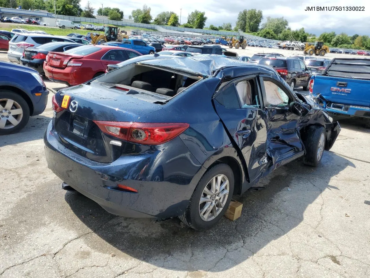 2016 Mazda 3 Sport VIN: JM1BM1U75G1330022 Lot: 65084574