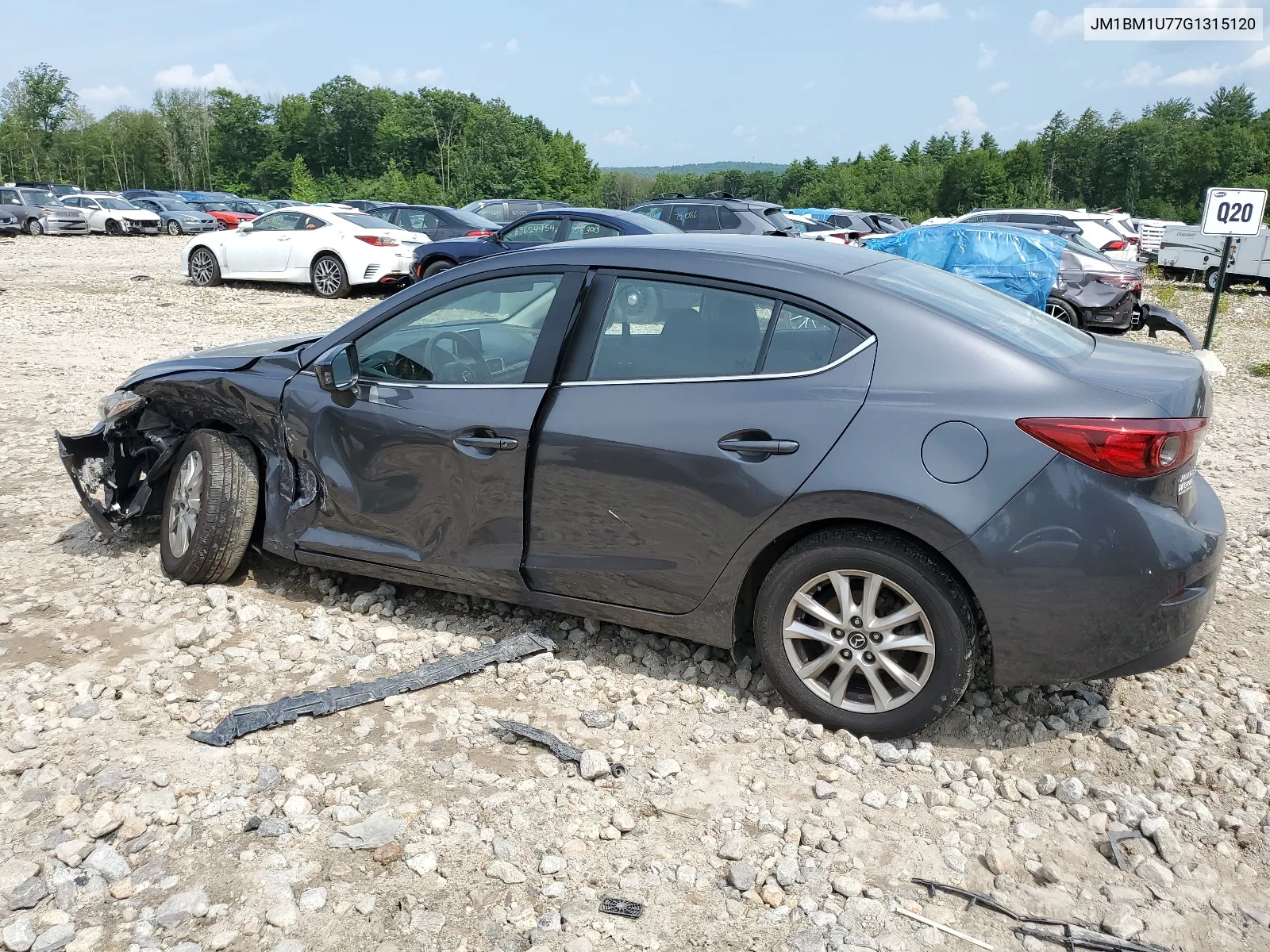 2016 Mazda 3 Sport VIN: JM1BM1U77G1315120 Lot: 65636894