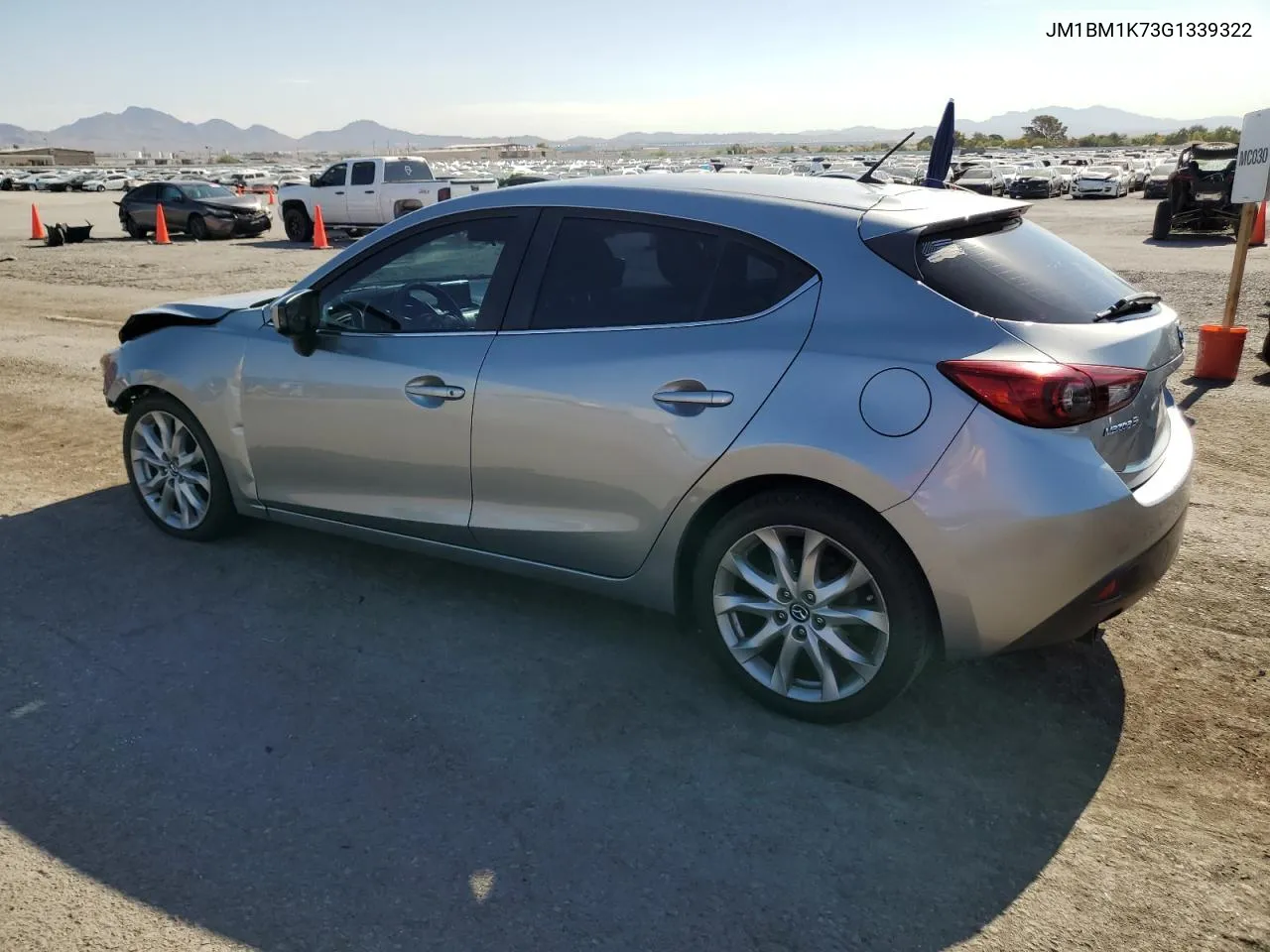 JM1BM1K73G1339322 2016 Mazda 3 Sport