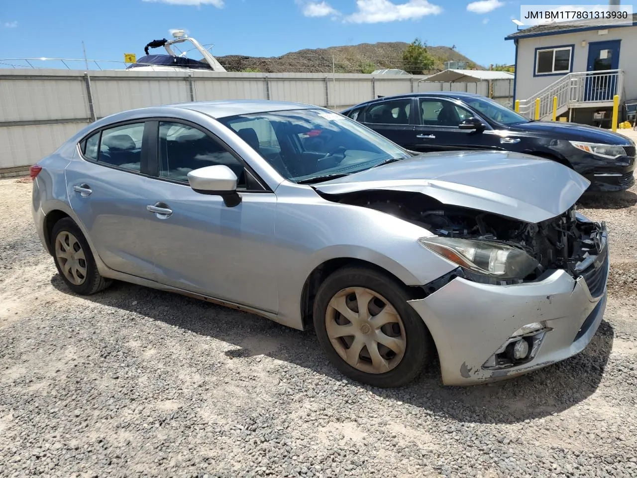 2016 Mazda 3 Sport VIN: JM1BM1T78G1313930 Lot: 66814004