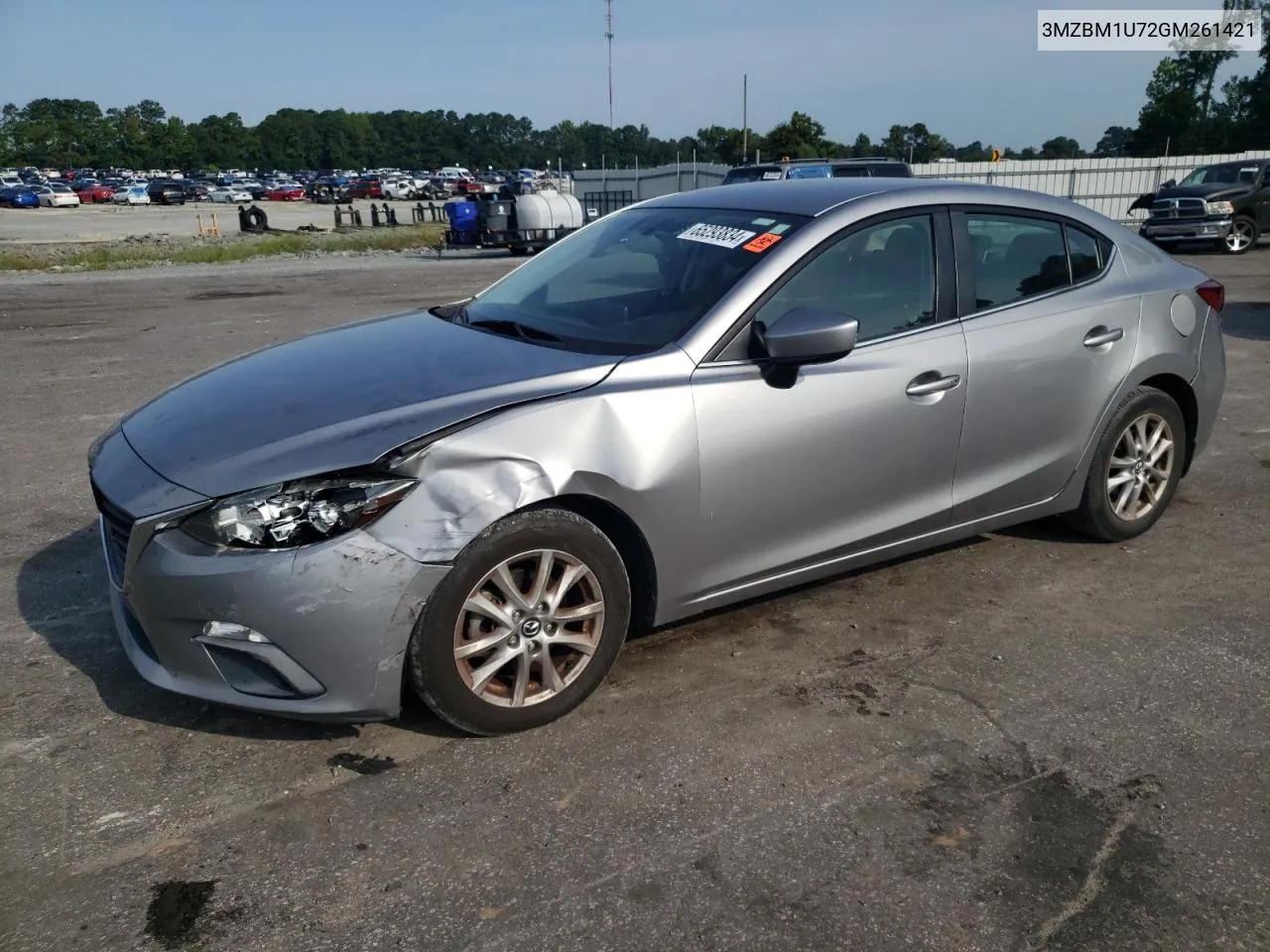 2016 Mazda 3 Sport VIN: 3MZBM1U72GM261421 Lot: 66894274