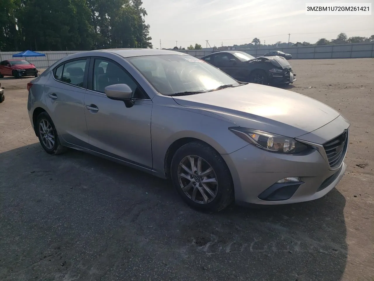 2016 Mazda 3 Sport VIN: 3MZBM1U72GM261421 Lot: 66894274