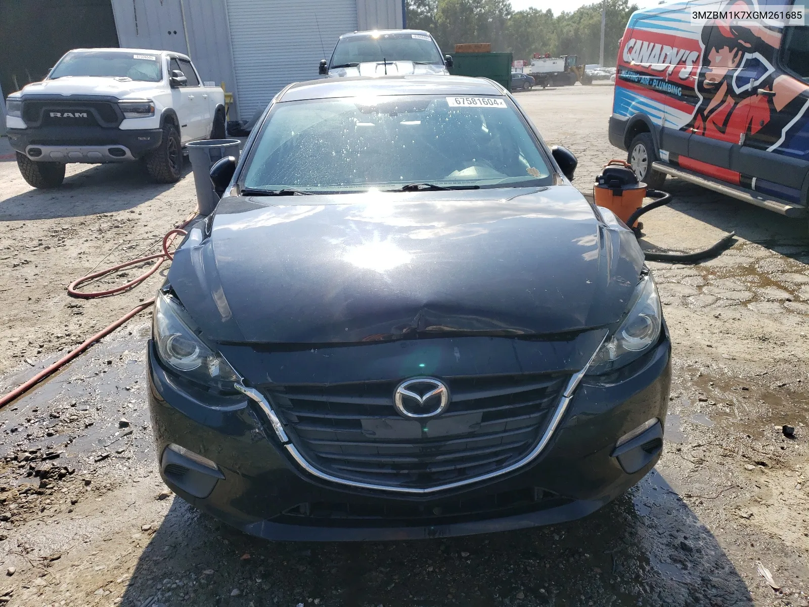 2016 Mazda 3 Sport VIN: 3MZBM1K7XGM261685 Lot: 67581604