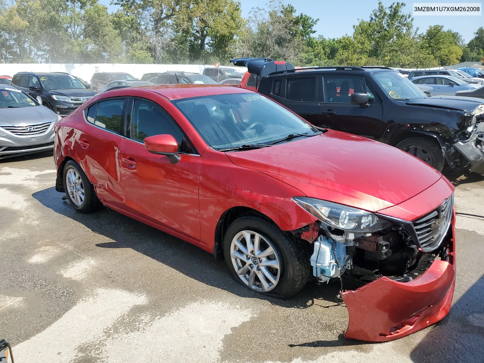 2016 Mazda 3 Sport VIN: 3MZBM1U7XGM262008 Lot: 68109424