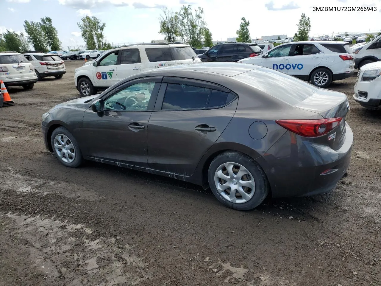 2016 Mazda 3 Sport VIN: 3MZBM1U72GM266943 Lot: 68714494