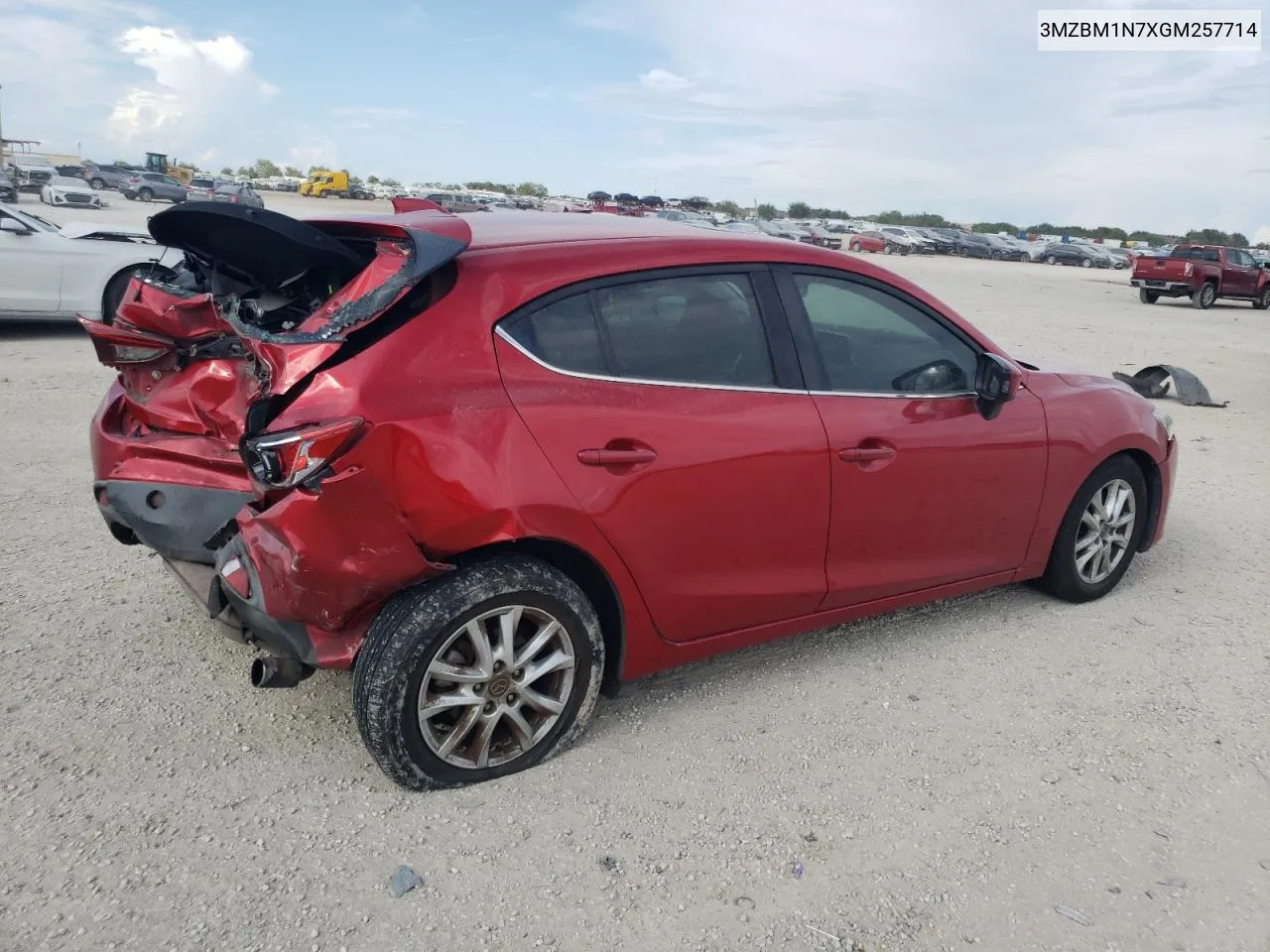 2016 Mazda 3 Grand Touring VIN: 3MZBM1N7XGM257714 Lot: 69293404