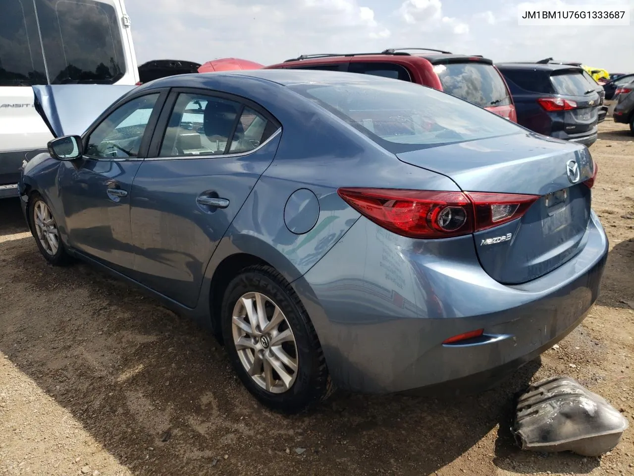 2016 Mazda 3 Sport VIN: JM1BM1U76G1333687 Lot: 69308484