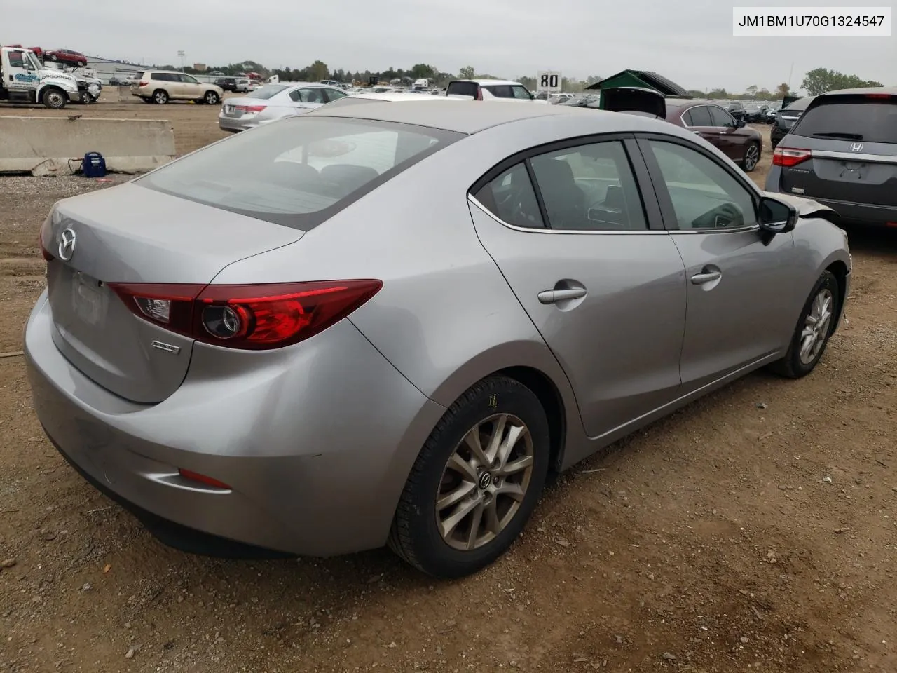 2016 Mazda 3 Sport VIN: JM1BM1U70G1324547 Lot: 69402214