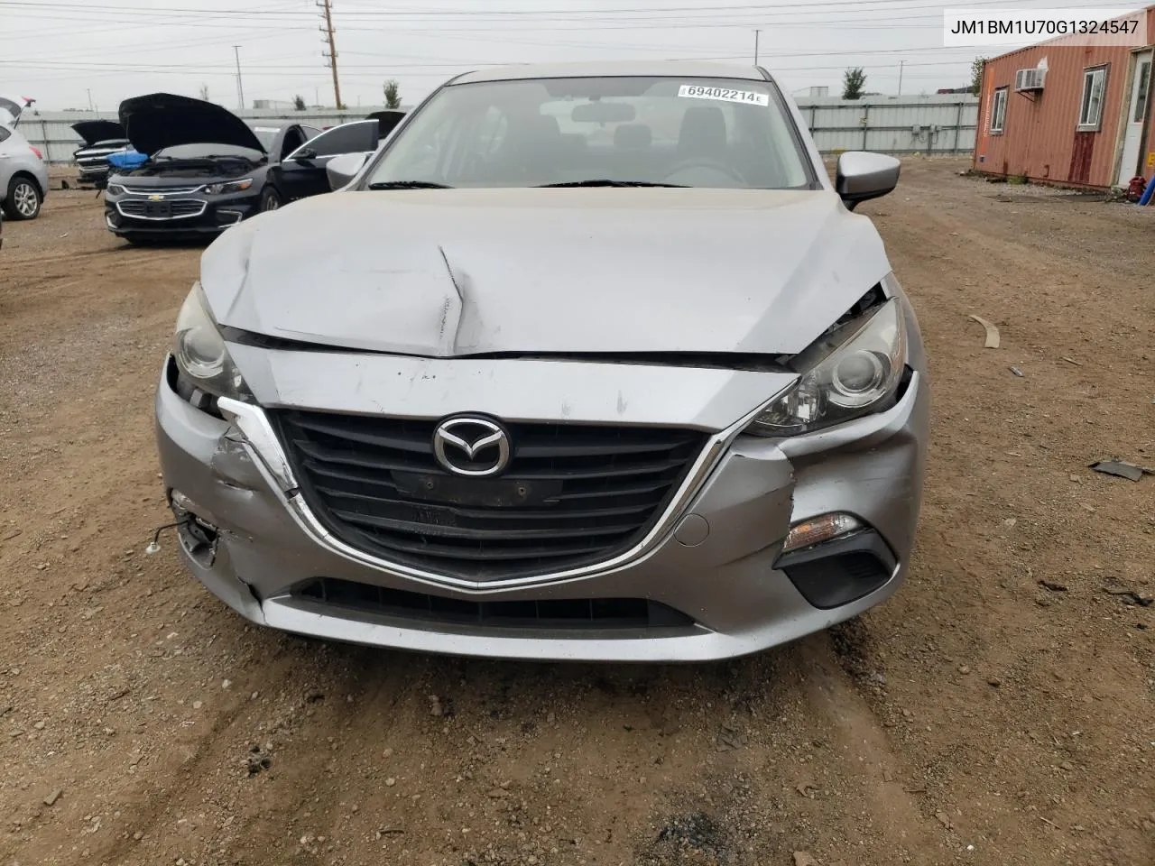 2016 Mazda 3 Sport VIN: JM1BM1U70G1324547 Lot: 69402214