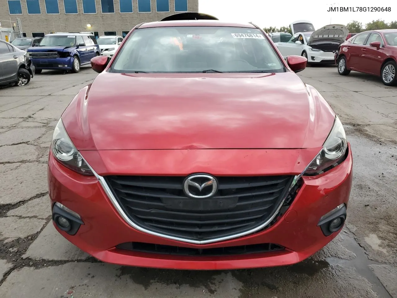 2016 Mazda 3 Touring VIN: JM1BM1L78G1290648 Lot: 69476814