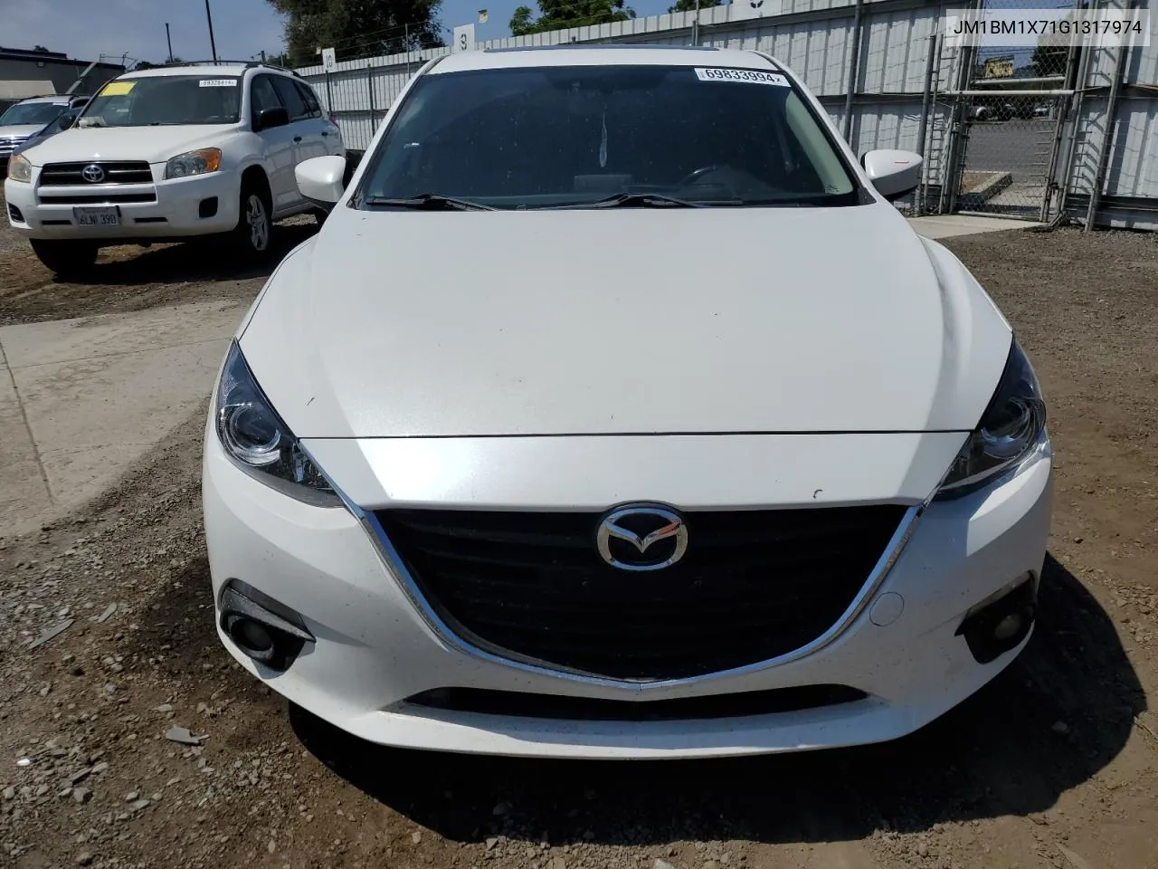 2016 Mazda 3 Grand Touring VIN: JM1BM1X71G1317974 Lot: 69833994