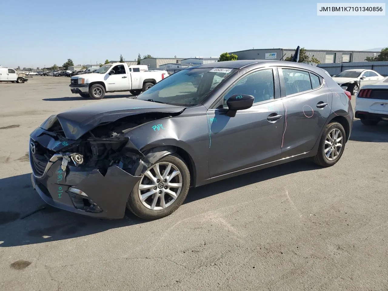 2016 Mazda 3 Sport VIN: JM1BM1K71G1340856 Lot: 70509774