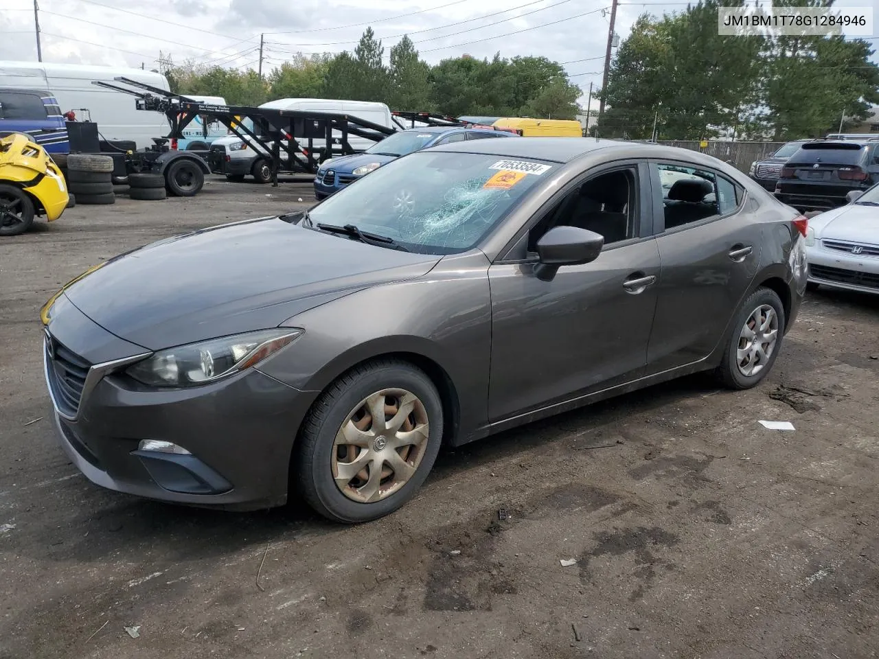 2016 Mazda 3 Sport VIN: JM1BM1T78G1284946 Lot: 70533584