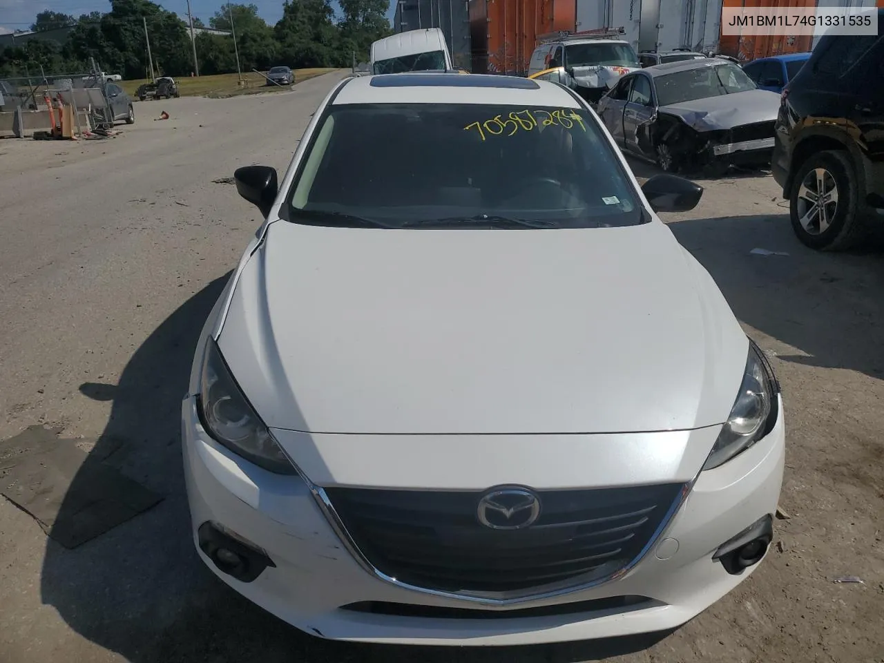 2016 Mazda 3 Touring VIN: JM1BM1L74G1331535 Lot: 70587284