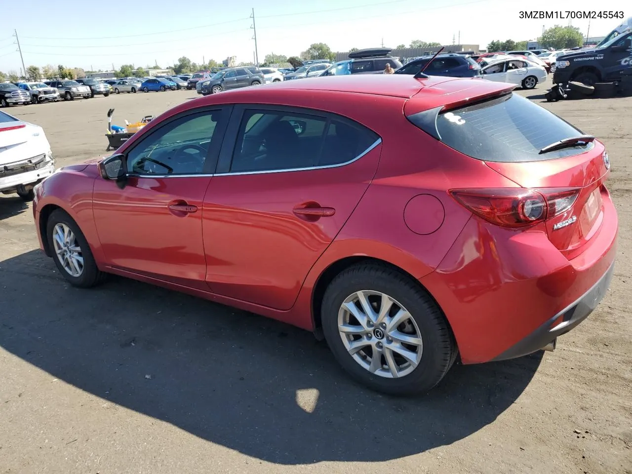 2016 Mazda 3 Touring VIN: 3MZBM1L70GM245543 Lot: 70625074