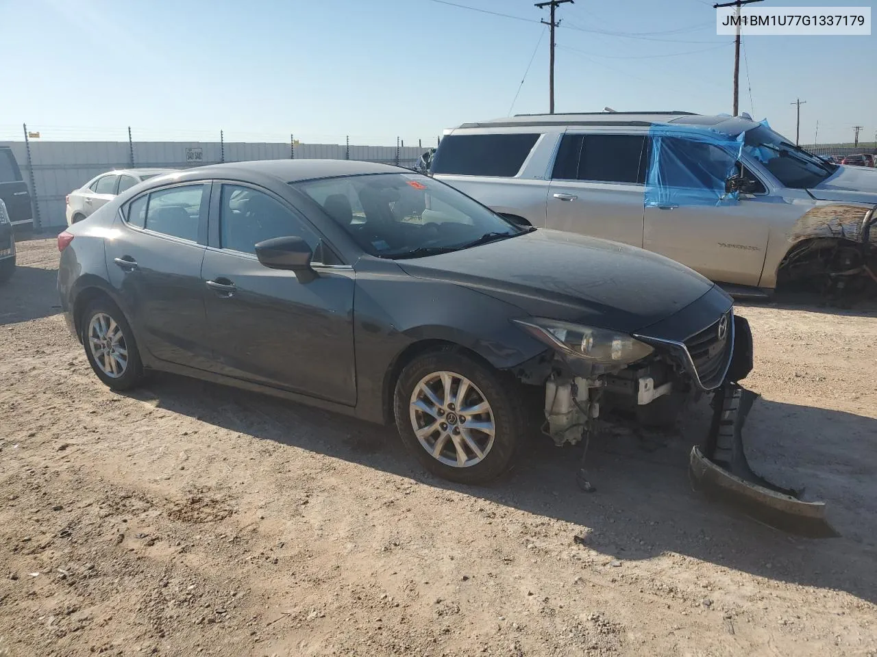 2016 Mazda 3 Sport VIN: JM1BM1U77G1337179 Lot: 70725544