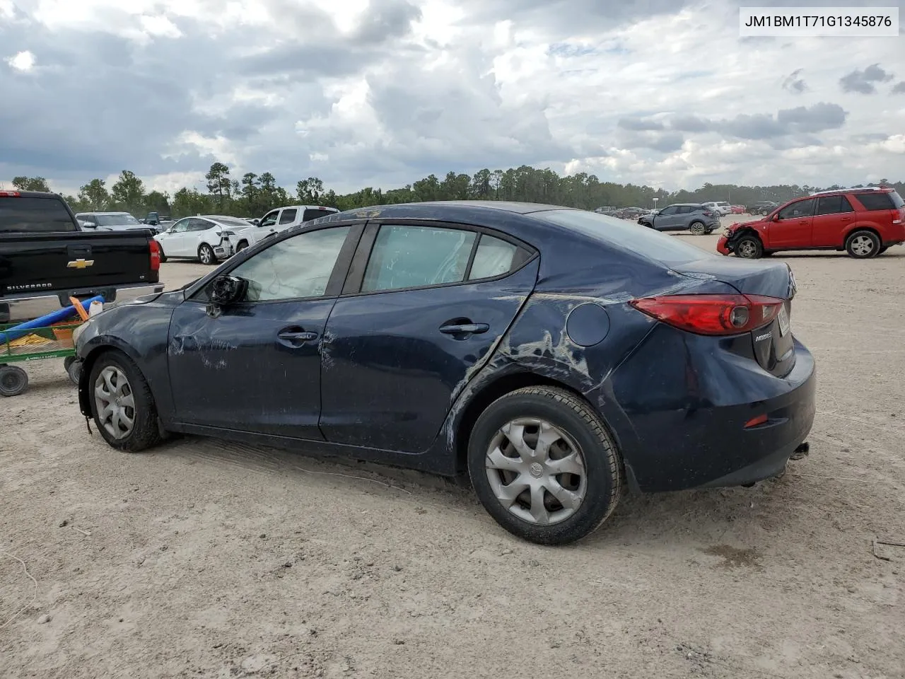 2016 Mazda 3 Sport VIN: JM1BM1T71G1345876 Lot: 70890944