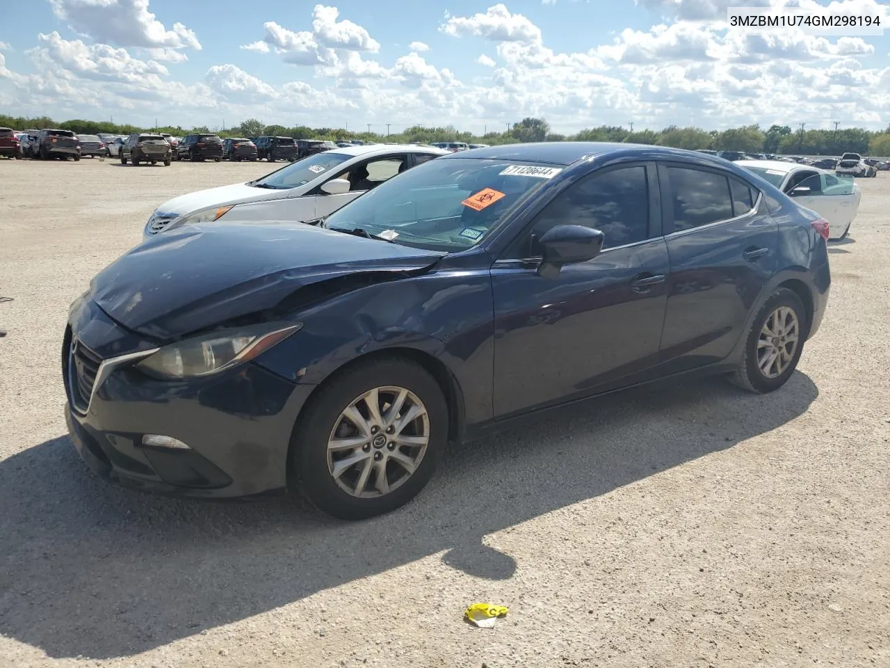 2016 Mazda 3 Sport VIN: 3MZBM1U74GM298194 Lot: 71128644