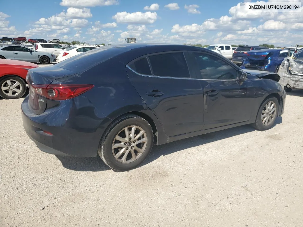 2016 Mazda 3 Sport VIN: 3MZBM1U74GM298194 Lot: 71128644