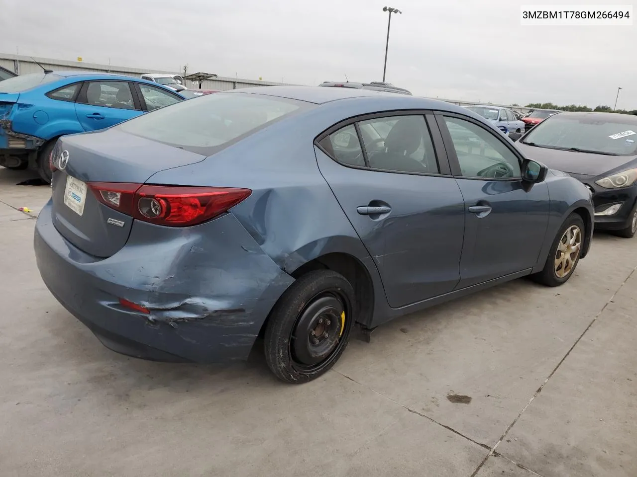 2016 Mazda 3 Sport VIN: 3MZBM1T78GM266494 Lot: 71160514