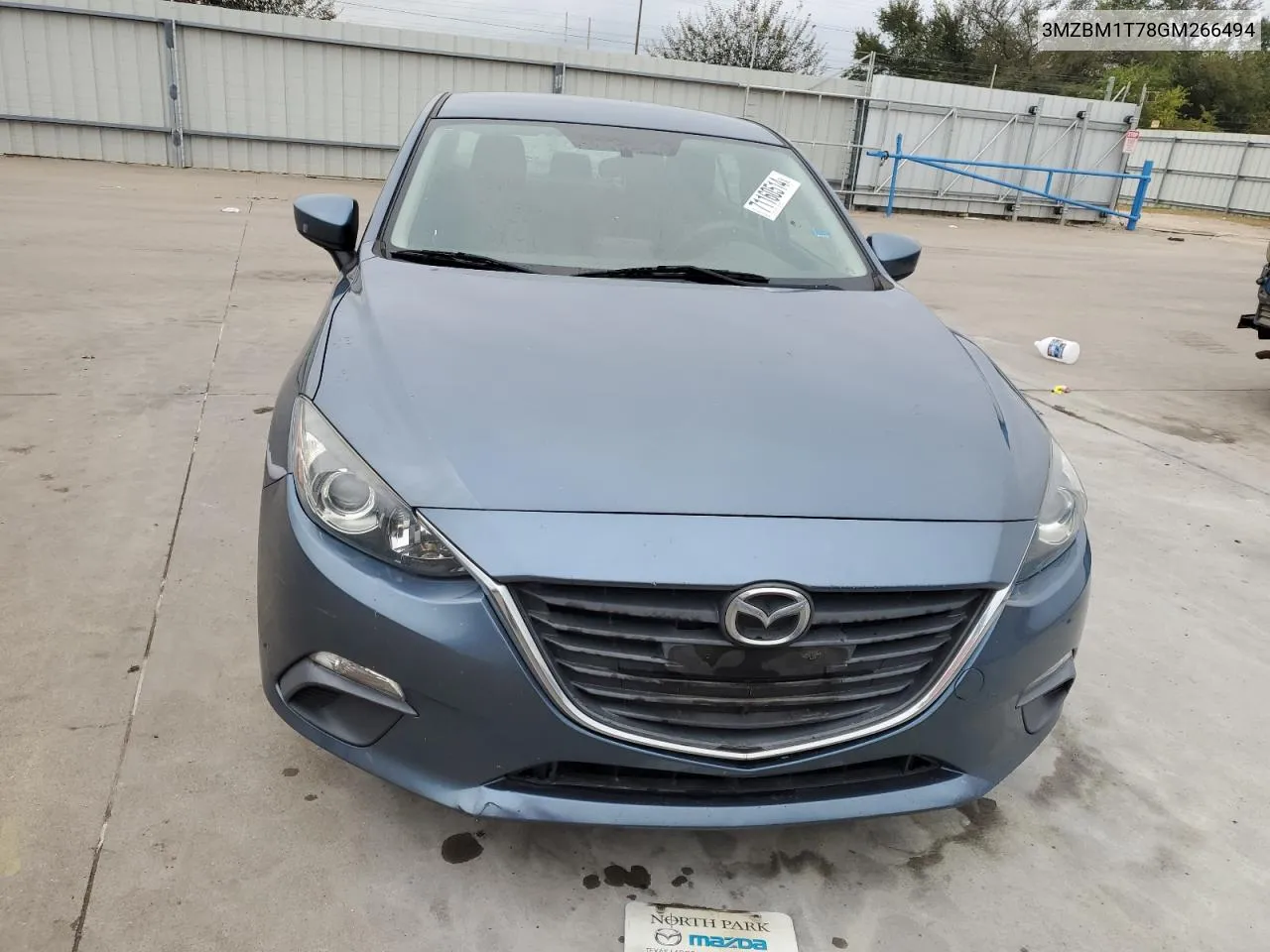 2016 Mazda 3 Sport VIN: 3MZBM1T78GM266494 Lot: 71160514