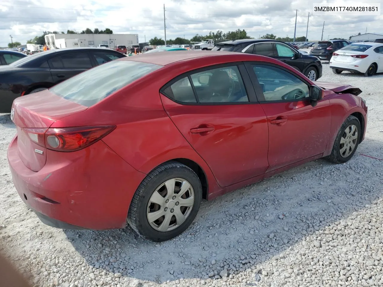 2016 Mazda 3 Sport VIN: 3MZBM1T74GM281851 Lot: 71322724