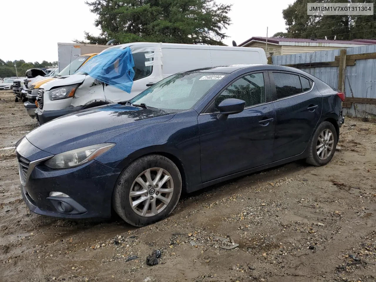 2016 Mazda 3 Touring VIN: JM1BM1V7XG1311304 Lot: 71402194