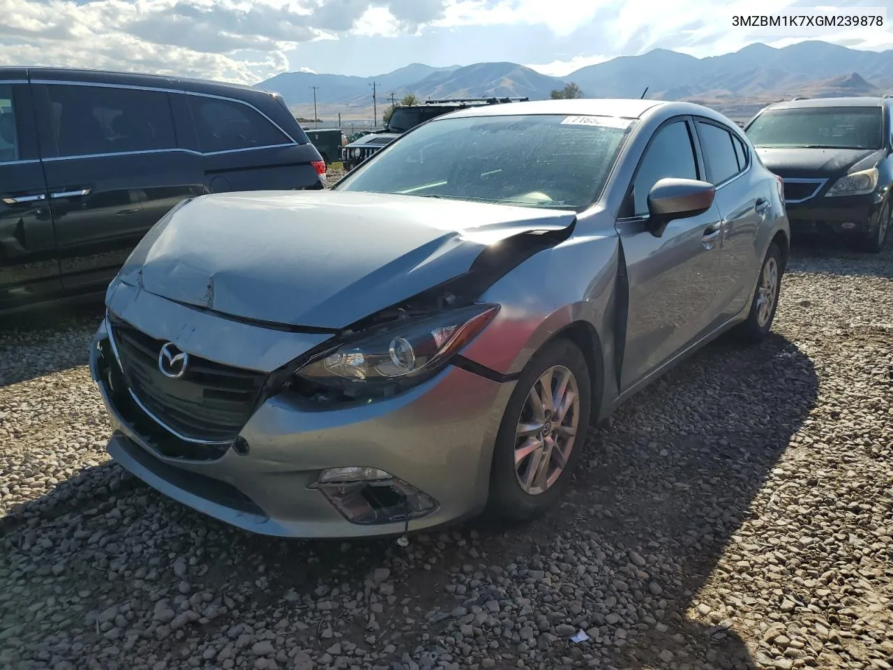 2016 Mazda 3 Sport VIN: 3MZBM1K7XGM239878 Lot: 71855604