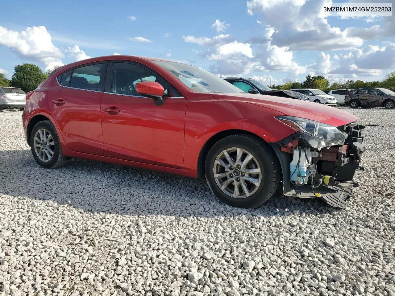 3MZBM1M74GM252803 2016 Mazda 3 Touring