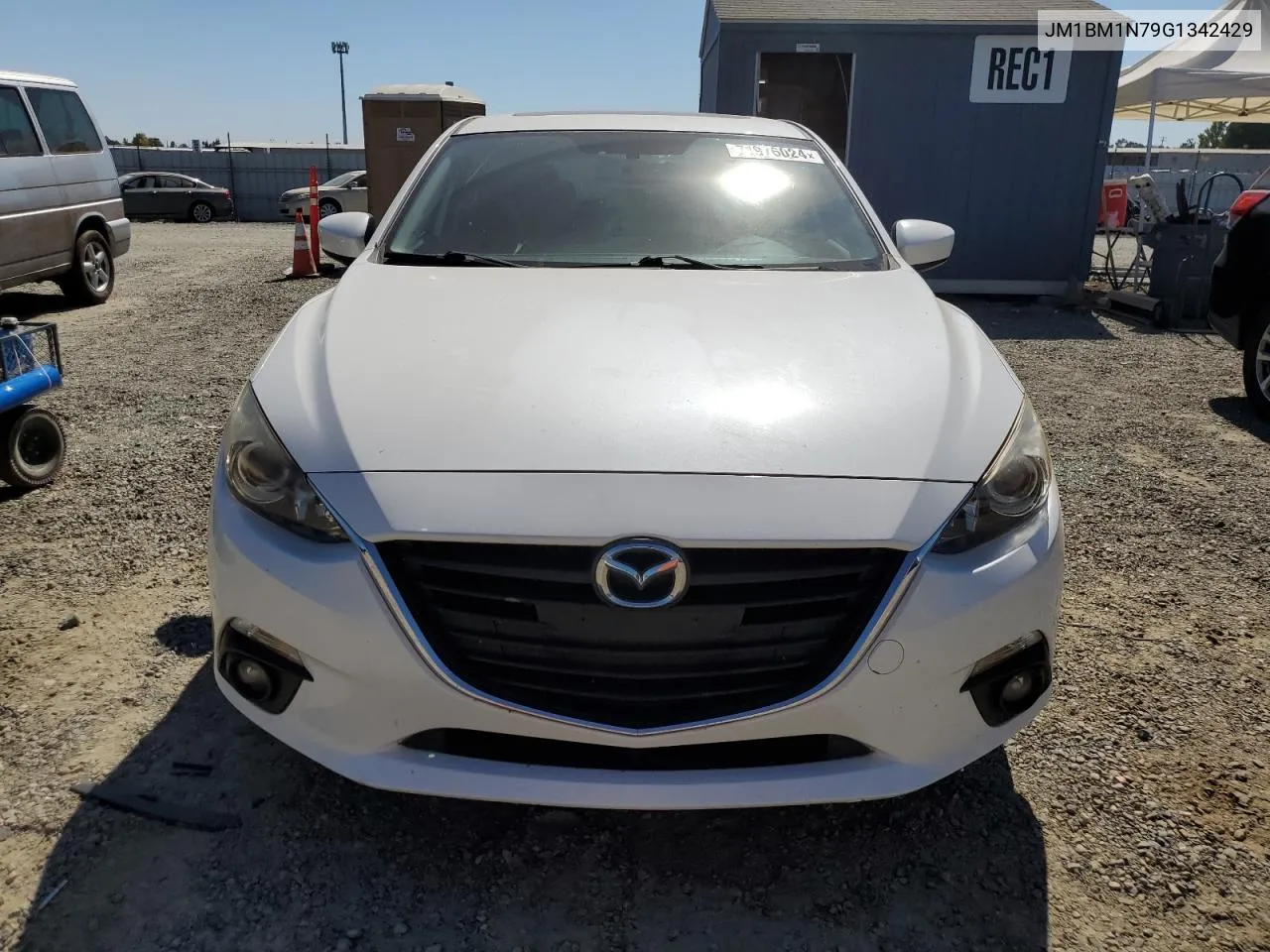 2016 Mazda 3 Grand Touring VIN: JM1BM1N79G1342429 Lot: 71976024