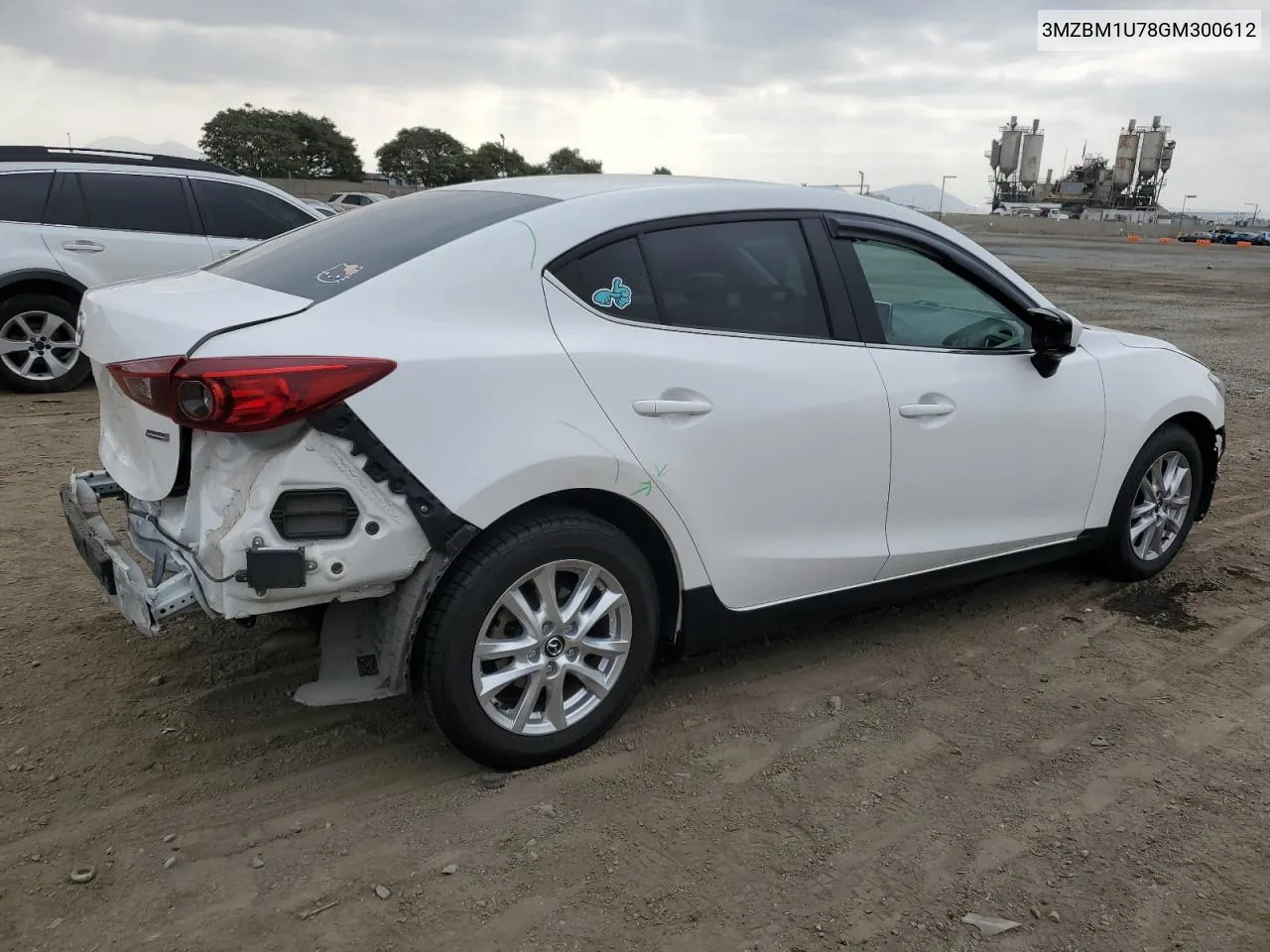 3MZBM1U78GM300612 2016 Mazda 3 Sport