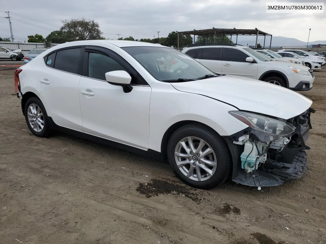 3MZBM1U78GM300612 2016 Mazda 3 Sport