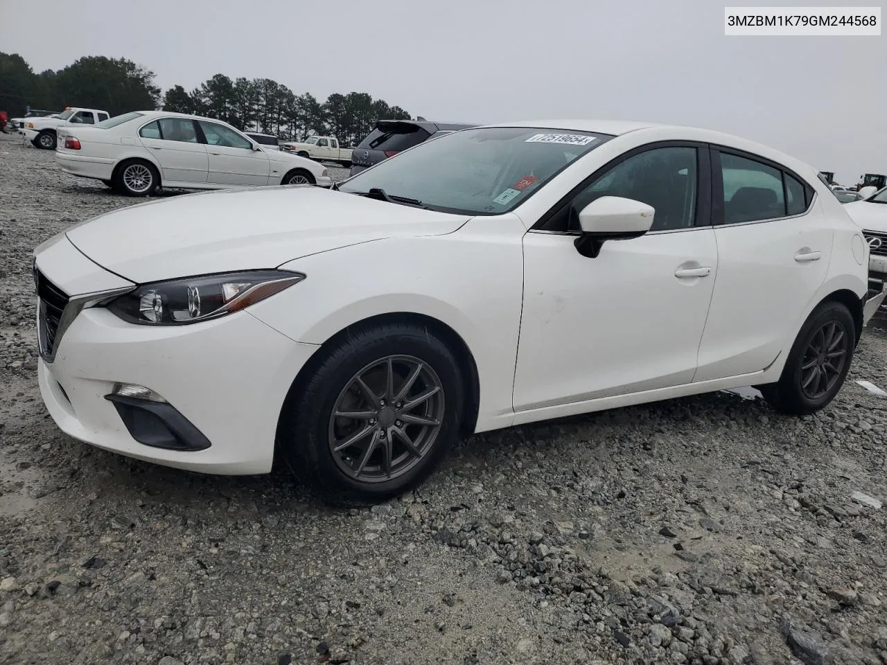 3MZBM1K79GM244568 2016 Mazda 3 Sport