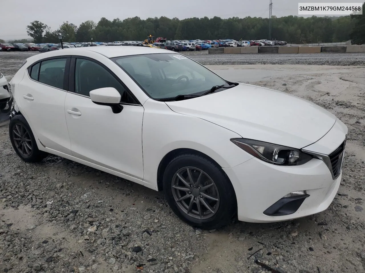 2016 Mazda 3 Sport VIN: 3MZBM1K79GM244568 Lot: 72519654