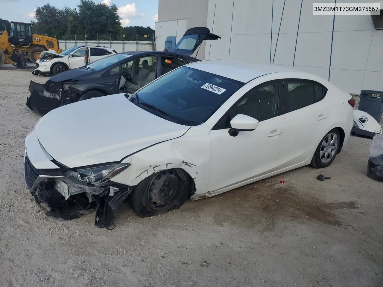 3MZBM1T73GM275667 2016 Mazda 3 Sport