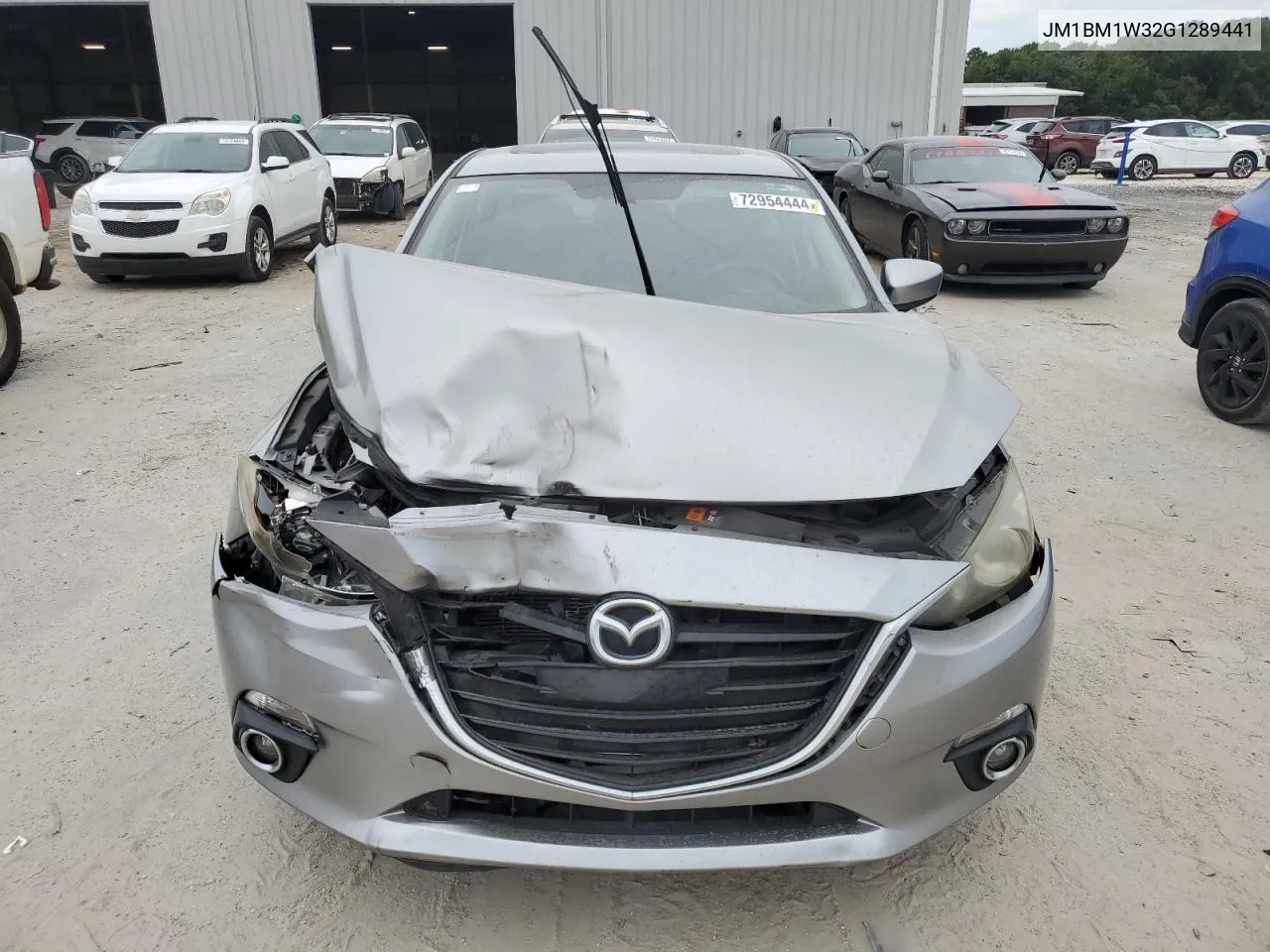 2016 Mazda 3 Touring VIN: JM1BM1W32G1289441 Lot: 72954444